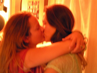 A Lesbian Kiss