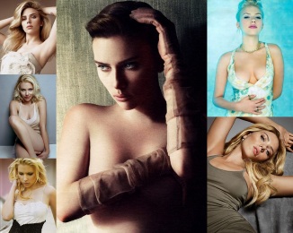Scarlett Johansson  2012-04-30 Collage Wallpaper